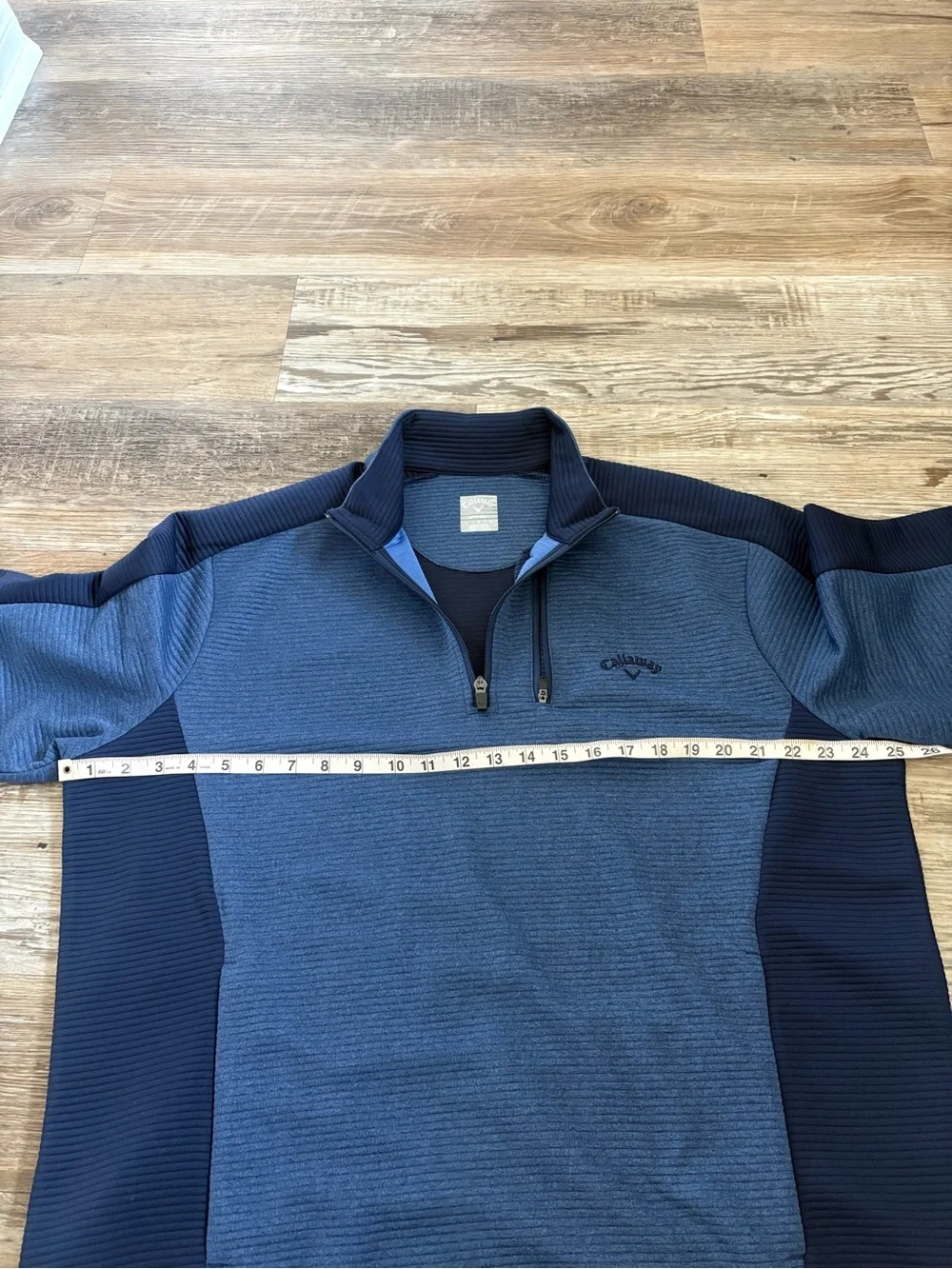 Callaway Golf Opti-Dri 1/4 Zip Pullover Blue Tech Jacket